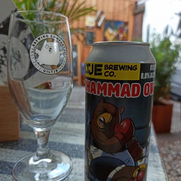 Now for limited time only!<br />
@uiltjecraftbeer fresh and fast: Muhammad Owlie! A brut IPA you do not want to miss! Canned today, get them while they're fresh! Fly like an owl, sting like a bee