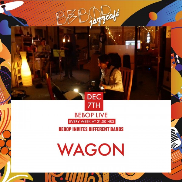 BEBOP LIVE ON WEDNESDAY | WAGON | Wagon is een groep die is ontstaan uit een samenwerking tussen twee in Den Haag<br />
wonende jonge Portugese musici die al meer dan 10 jaar samen muziek maken, @goncalo.lcs.oliveira (gt) en Tomás Boto (as). Naast hen zijn Jose