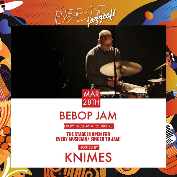 TUESDAY'S JAM | Hosted by: @knimesmusic | knimes is drummer and producer Matthijs de Ridder and the continuation of a long musical <br />
journey, mainly as a drummer, moving between different genres that influenced and <br />
inspired him. knimes is an artist who 